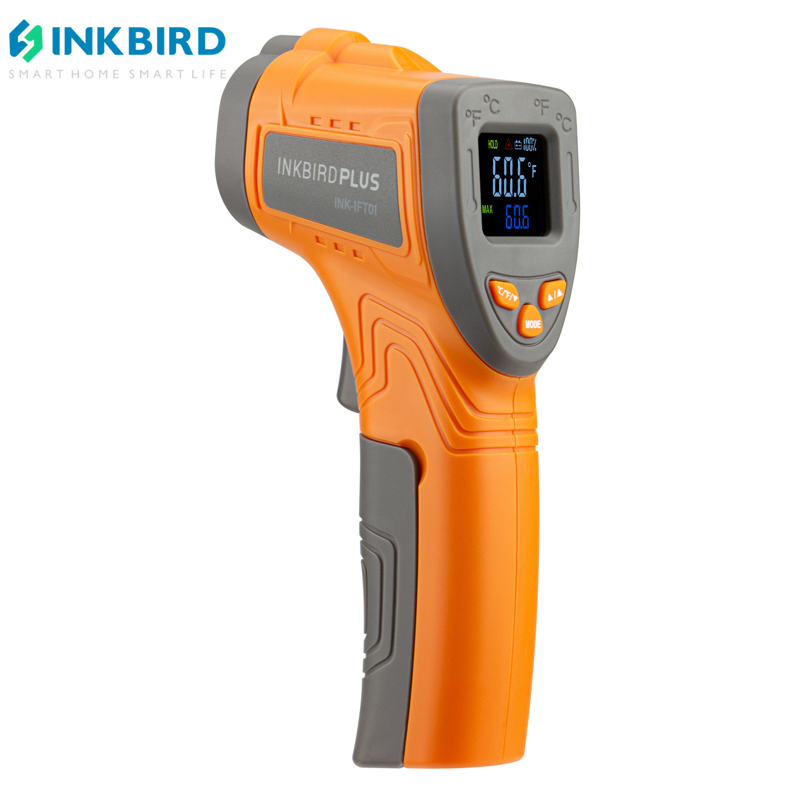 Industrial Laser Temperature - Inkbird Laser Infrarouge Therye.com INK-IFT01 Sans