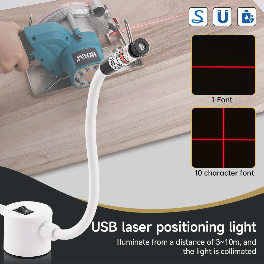 Industrial Laser Line - Lampe de positionnement de couture à