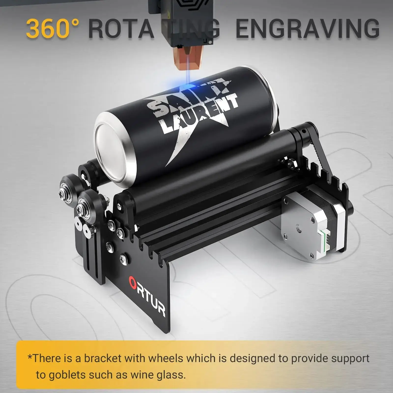 Rotary Axis Laser Engraver - ORTUR – outils à rouleaux rotatifs