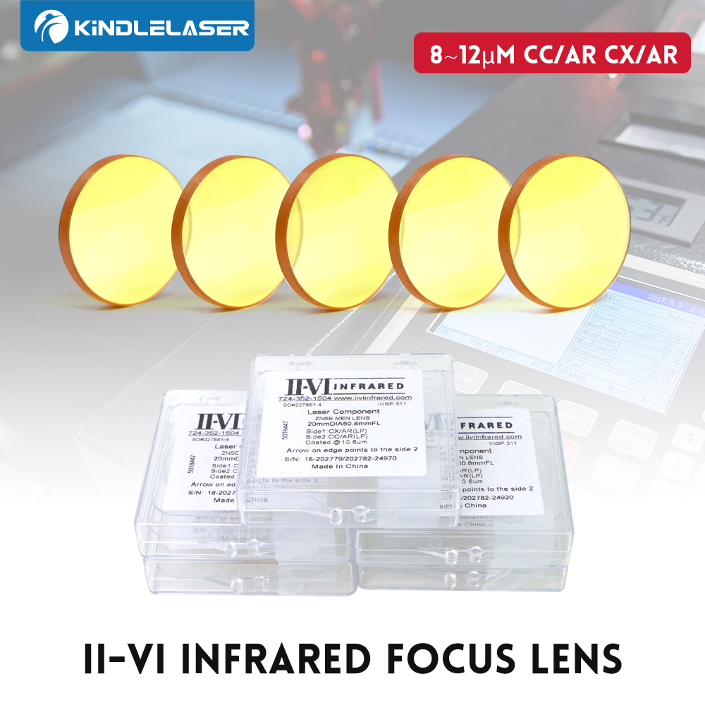 Industrial Infrared Laser - Kindlelaser 1/3/5/10 II-VI lentille de mise