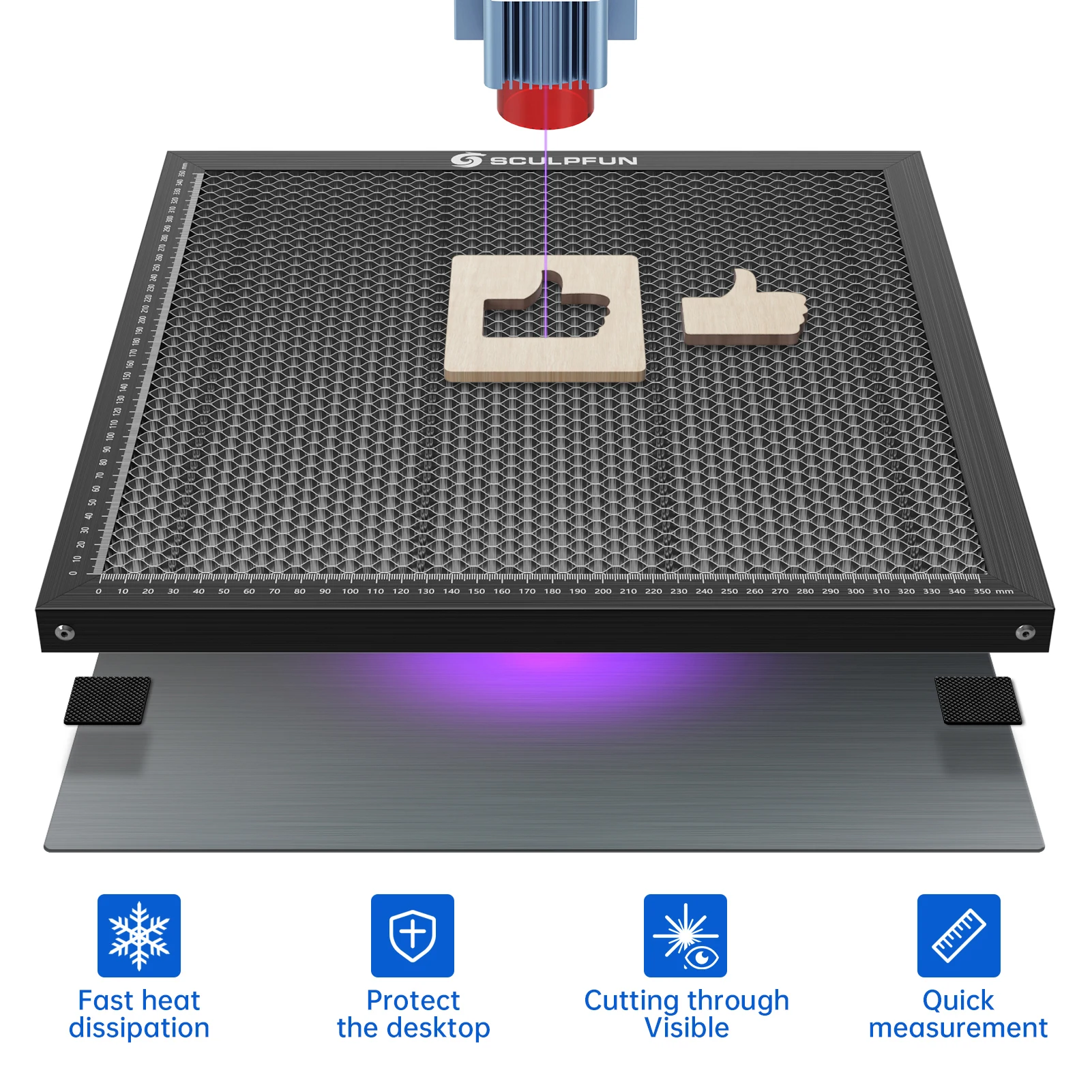 Honeycomb Laser Bed - Graveur Laser lit de travail Table