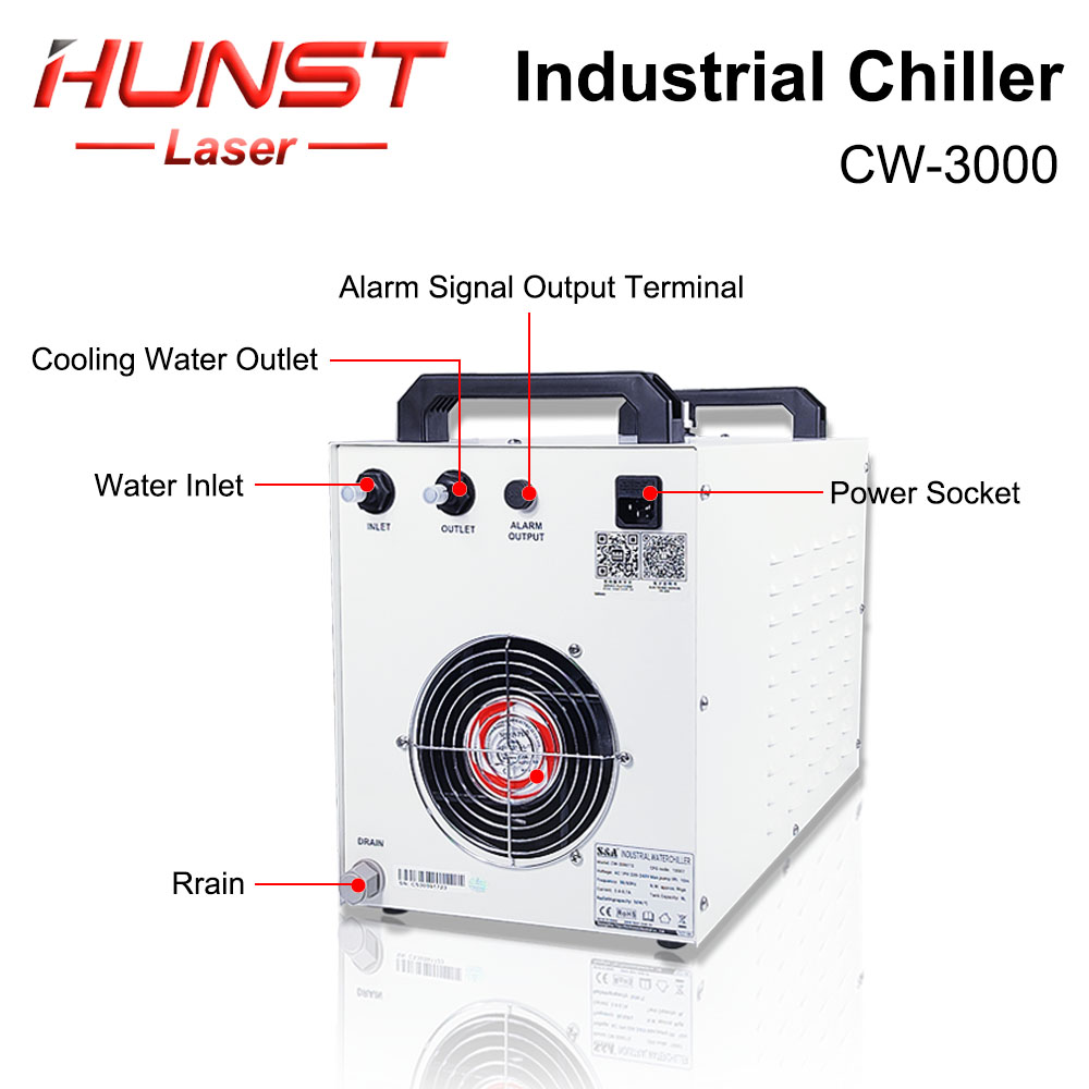 HUNST S & A CW3000 refroidisse - Industrial Laser Engraver avis et prix