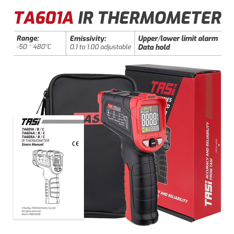 Thermomètre infrarouge TA601A  - Industrial Laser Temperature avis et prix