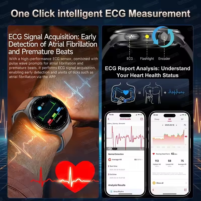 Montre Connectée de Santé 2026 - Industrial Laser Temperature avis et prix
