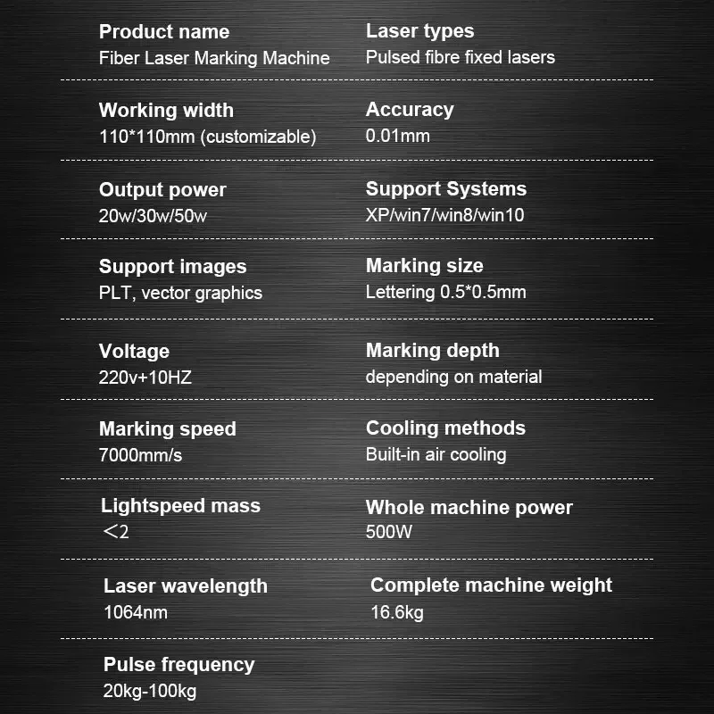 Machine de marquage laser à fi - Industrial Laser Marking Machine avis et prix