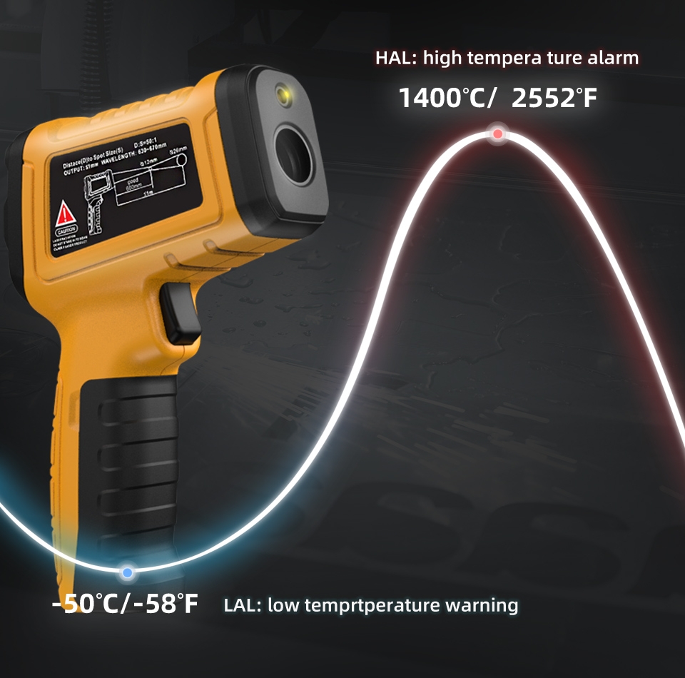 Thermomètre infrarouge profess - Industrial Laser Temperature avis et prix