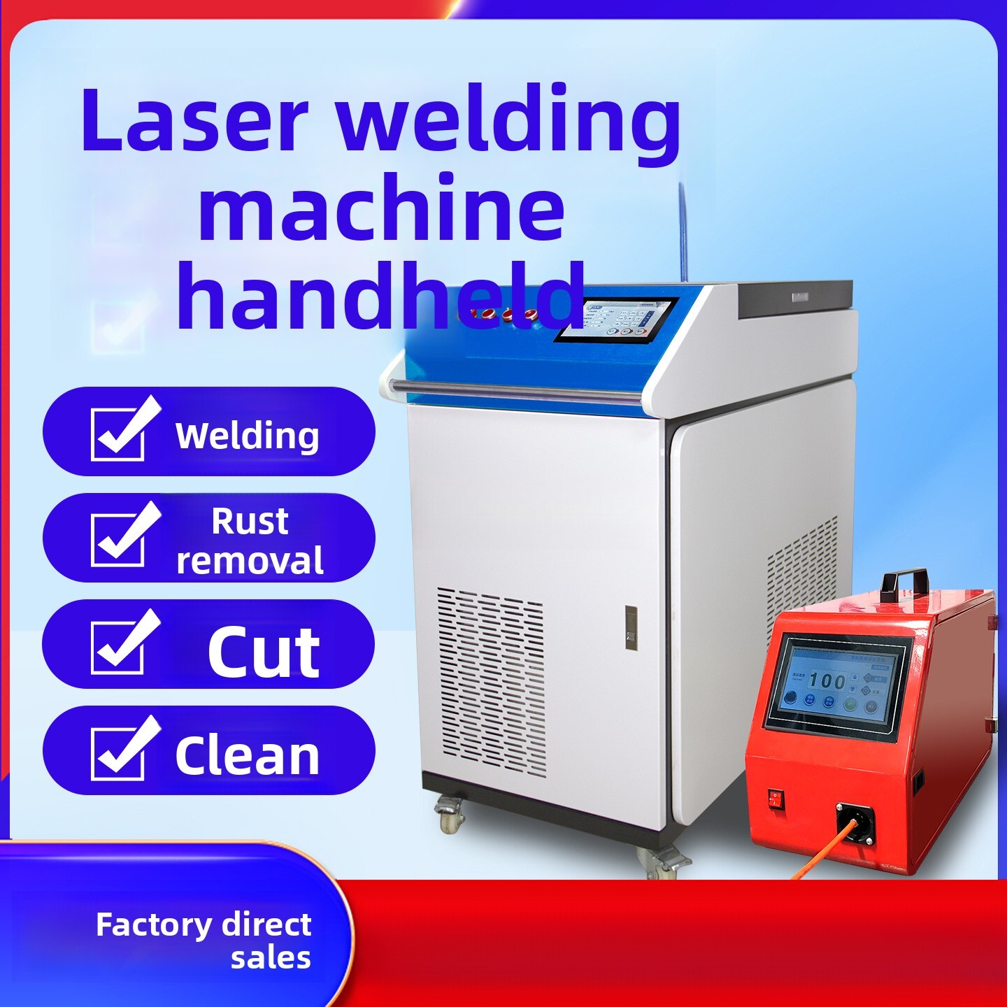 Machine industrielle portative - Industrial Laser Rust Remover avis et prix