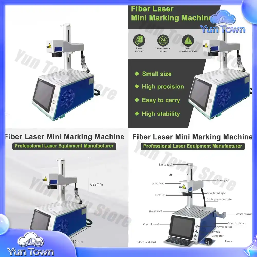 Machine de marquage laser à fi - Industrial Laser Marking Machine avis et prix