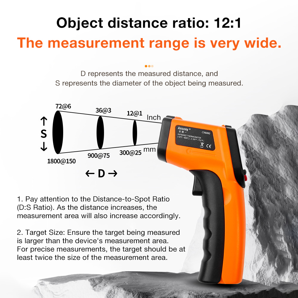 Thermomètre infrarouge industr - Industrial Infrared Laser avis et prix