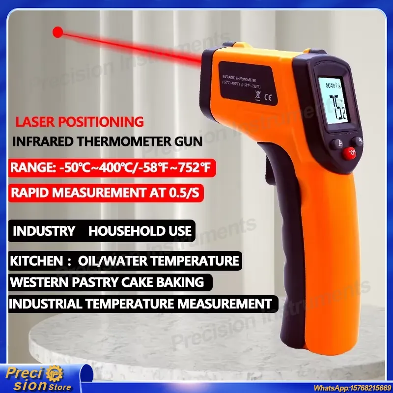 Thermomètre infrarouge sans co - Industrial Laser Temperature avis et prix